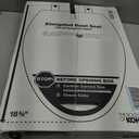 KOHLER 4636-RL-0 Cachet ReadyLatch Elongated Slow Close Toilet Seat, Soft Close Toilet Seat Quiet Lid, Contoured Grip-Tight Bumpers Installation Hardware, Apartment Essentials, White