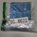 Women Jewelry Set Rhinestone Crystal Statement Necklace Bride Rib Choker Necklace Floral Beaded Collar Neklcace Cluster Dangle Earrings Set for Wedding Party (Royal Blue)