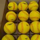 The Anywhere Ball - Baseball Foam Training and Practice Ball (12 Pack) – Soft and Squishy Foam for Indoor & Outdoor Use – Designed for Players, Teams, and Coaches