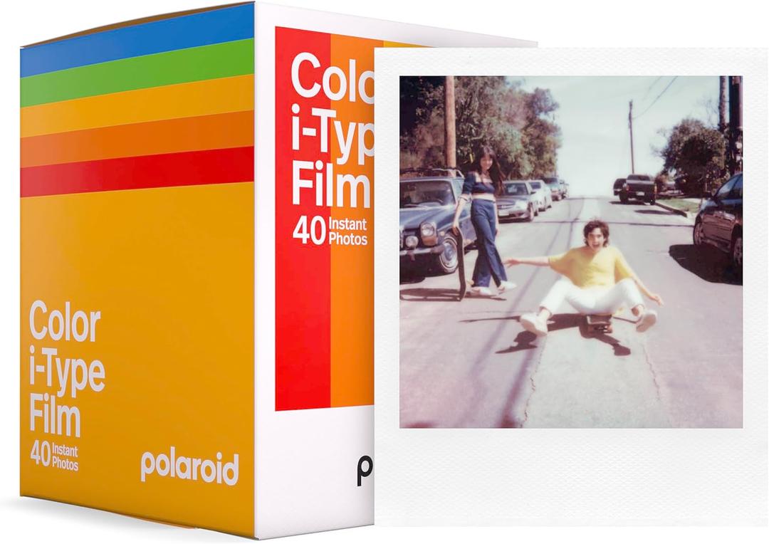 Polaroid Instant Color I-Type Film - 40x Film Pack (40 Photos) (6010) Polaroid Instant Color I-Type Film - 40x Film Pack (40 Photos) (6010)