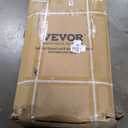 VEVOR 1500lbs Poly Garden Dump Cart Wheelbarrow Wagon with 2 in 1 Convertible Handle, Heavy Duty Yard Cart Wagon for with 13in All Terrain Wheels, Dump Trailer Tow Behind for Lawn Mower Tractor