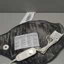 Snailax Heating Pad for Back Pain ReliefElectric Heat Pad for Period Cramps, Neck, Shoulders, Heated Pad with Adjustable Strap, 6 Heat Levels, Auto Shut Off, 16x24,Washable,Gifts