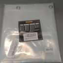 Barossa Design Small Shower Curtain for Shower Stall Size 36 x 72 inches,PEVA - Waterproof, Eco-Friendly, Non-Toxic, Odorless, PVC Free, Metal Grommets (Clear)