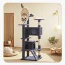 54 Inch Cat Tree Tower with Sisal Scratching Posts