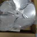 F0510B2944 Attic Ventilation Fan Motor & FB99100 12" Attic Fan Blade Propeller Replacement for Lomanco 2000/1800 Series F0510B2497 A0416B2059 3.4 Amp 1100 RPM 115V 5-Blade 32 Degree for 1/2" Shaft