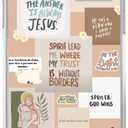 Christian Quotes Collage Phone Case Compatible with iPhone 12/iPhone 12 Pro, Christian God Case for Girl Women Men, Silicone Shockproof TPU Bumper Protective Cover Case for iPhone 12/iPhone 12 Pro