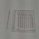 [10 Pcs] Reusable Short Bent Glass Straws - 6" x 10 mm Clear Glass Straws Shatter Resistant Cocktail Straw With 2 Cleaning Brushes for Whiskey,Coffee,Juice,Soda Drinks