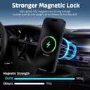 for iPhone 16 Pro Max Case, Black Floral Flower Pattern Print Magnetic Case [Compatible with MagSafe] [Translucent Matte] Slim Shockproof Protective Women Girls Phone Case 6.9", Floral Flower