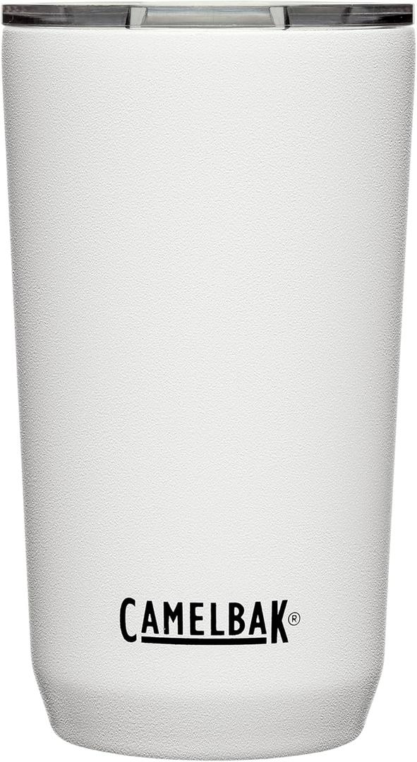 CamelBak Horizon 16oz Tumbler - Insulated Stainless Steel - Tri-Mode Lid - White