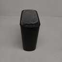 Cesun Automatic Motion Sensor Black Bathroom Trash Can with Lid, 2.6 Gallon Touchless Trash Bin, Smart Plastic Slim Garbage Can Small Wastebasket for Toilet, Office, rv, Bedroom, Living Room