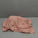 little dove Bed Canopy with Star Lights, Double Layer Canopy for Bed, Princess Play Tent for Girls Room, Breathable Bed Curtain for Children Reading Nook, Machine Washable, 25.6''x106'', Pink