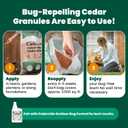 Cedarcide Original Cedar Granules – Flea, Tick, Mosquito & Spider Repellent for Yard, Lawn, Patio & Garden – Outdoor Insect Control – for Use Around Pets, Kids & Family (8 lb Covers 3,500 sq ft)