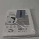 Kotap 10 x 10 Ft. Heavy-Duty Protection/Coverage Tarp, Superior Weave for Greater Longevity 8-mil, Multi-Use, Waterproof, White, 1-Pack (TRW-1010)