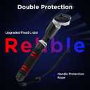 YOGES Gorilla Tag Long Arms Compatible with Meta Quest 3S/ Quest 3/ Oculus Quest 2/ Quest Pro/Rift S Controller, Beat Saber Handle Attachments VR Sticks Dual Extensions Grips for Playing VR Games