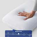 Casper Hybrid Pillow for Sleeping, King, White