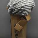 Bean Bag Chair - Bean Bag Chair for Adults, Teens, and Children.Bean Bag Chair Memory Foam for Living Rooms, Bedrooms, Dorms, or Balconies (Striped Gray)