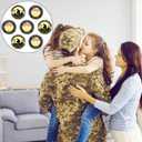 20 Pcs Military Challenge Coins Veteran Thank You for Your Service Coins Veterans Day Gifts Military Challenge Gifts Bulk for Men Women Presents(Simple)