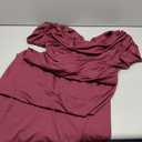 Plus Size Dresses for Curvy Women V-Neck Short Sleeve Bodycon Wrap Cocktail Party Semi Formal Midi Dress, Size XL