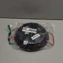 IMUSA USA 10" Carbon Steel Coated Nonstick Paella Pan, Black, Red Handles