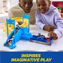 PAW Patrol Pup Squad Track Set, Looping Track Playset & Vehicle Launcher with Chase & Marshall Toy Cars, Kids Toys for Boys & Girls Ages 3 and Up