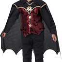 Swanky Vampire Toddler Costume (3T-4T, Multicolor)