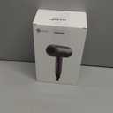 Slopehill Professional Ionic Hair Dryer, Powerful 1800W Fast Drying Low Noise Blow Dryer with 2 Concentrator Nozzle 1 Diffuser Attachments for Home Salon Travel (Matte Blue)