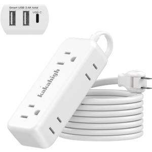 US to Japan Adapter, 1875W 2 Prong Extension Cord 5 FT with 180 Rotating Flat Plug, Type A Travel Adaptor for USA to Japanese Tokyo Canada Mexico Philippines Peru China Colombia