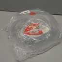 Flexzion 11.5 Inch Microwave Splatter Cover - BPA-Free Anti-Splatter Microwave Cover with Adjustable Steam Vent, Dishwasher Safe, Transparent Plastic Food Covers for Microwave Cooking