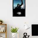 Trends International Rise of the Planet of the Apes (2011) - One Sheet Wall Poster, 34L x 22.4W, Black Framed Version
