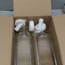 The Dairy Shoppe 1 Ltr. (33.8 oz.) Glass Milk Bottle Vintage Style with Cap & NEW Silicone Pour Spouts! (2 Pack)