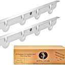 JS 316 Stove Gap Covers Stainless Steel (2 Pack,23.4") Heat-Resistant Oven Gap Filler Seals Gaps Between Stovetop & Counter, Stove Gap Guards, Kitchen Stove Counter Cover, Easy to Clean Range Trim Kit