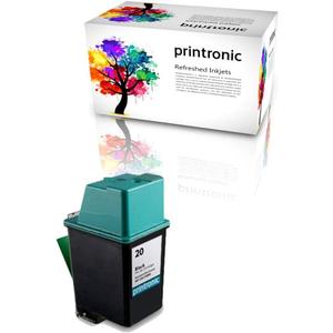 Remanufactured Ink Cartridge Replacement for HP 20 C6614D (1 Black)