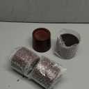 Wooden Furniture Bed Risers - 3 Inch Circle Heavy Duty Furniture Height Extenders Lifts for Sofa Couch Desk Chair Table Base Raising Space, Convenient Store and Cleaning, Pack of 4