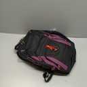 Boavan Laptop Backpack for men, 17.3 inch Laptop Bag with USB Port, Waterproof Travel Work Backpack Purse, Anti-Theft Teacher Nurse Doctor Casual Bookbags Office Business backpackBlack& Purple