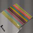 Lincia 1000 Sheets Paper Chain Garland Strips 1x8 Inch with Double Sided Tape, DIY Construction Paper Chains for Birthday Wedding Holiday Party Decorations, Crafts Supplies (Bright)