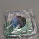 50 Pack Aluminum Foil Square Stove Burner Covers Disposable Heavy Thick Quality Bib Liners Drip Pans Gas Range Top Protectors 8.5"