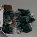 TW SHINE Warm White Christmas Lights Outdoor, 20FT 100 Count Incandescent Christmas Light Indoor, Waterproof Christmas Tree String Lights for Xmas Decorations