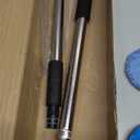 Leebein Electric Spin Scrubber, Cordless Cleaning Brush for Bathroom Shower Tub, IPX7 Waterproof Power Scrubber with 7 Brush Heads, Extendable Long Handle and 2 Speeds Scrubber for Bathtub Floor (Black)