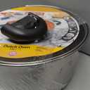 GoodCook Basics Stainless Steel Dutch Oven with Glass Lid, 5 Quart