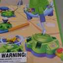 4-in-1 Water Sprinkler Baseball Toys for Kids Yard, Kids Sprinkler Rocket Launcher Outdoor Play, 360° Rotating Water Spray Toy, Summer Backyard Lawn Pool Outside Water Game for Girls Boys Ages 3-12