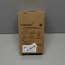 Hrensaw Small Weatherproof Electrical Connection Box(Inner 5.5 x 3 x 2.2inch),Outdoor Electrical Box,Waterproof Extension Cord Covers for Plug, Extension Cables, Holiday Lights,Black