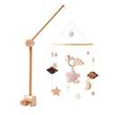 Cute Baby Mobile for Crib - Gender Neutral Nursery Decor with Hanging Attachment