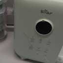 Bear Baby Food Maker with 18.5oz Dual-Layer Steam Baskets, OneStep Baby Food Processor Steamer Puree Blender Grinder Mills, Auto Cooking Grinding&Sterili-zing for Healthy Homemade Baby Food, BPA-Free (Green)