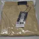 OIIIO Men's Ripped Athletic Fit Jeans Denim Pants (38, 24010 Khaki)
