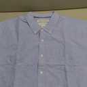 Amazon Essentials Oxford Shirts for Men - Regular-Fit, Short-Sleeve (Large, Blue)