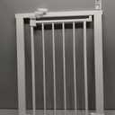Babelio 26-31 in Baby Gate for Stairs, PressGuard Pet Gate with Wide Door