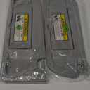 Nakuuly Left Driver and Right Passenger Side Sun Visor Gray Compatible with Honda Civic 2006 2007 2008 2009 2010 2011 Replaces # 83280-SNA-A01ZC 83230-SNA-A01ZC