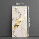 Haimin Peel and Stick Wall Panels 20 Pieces 23.6x11.8in (38.7 Sq. Ft. Coverage) Lightweight Backsplash Marble Look Tile (Not Real Marble), Ideal for Kitchen Bathrooms Living Rooms Bedrooms