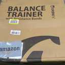 URBNFit Half Balance Ball - Yoga Ball Balance Trainer for Core Stability & Full Body Workout at Home or Gym - Resistance Bands, Pump and Exercise Guide Included (Teal)