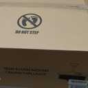 LEDIARY 42 Inch Chandelier Ceiling Fans with Lights and Remote, Retractable Fandelier Ceiling Fan, Crystal Fan for Bedroom Indoor Decoration, 3 Color Changeable, Dimmable, Timer Setting, Brush Nickel